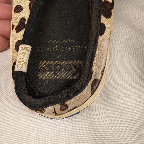 Keds x Kate Spade Women's Size 8.5 Double Decker Slip-on Sneakers Leopard Print - Picture 6 of 9